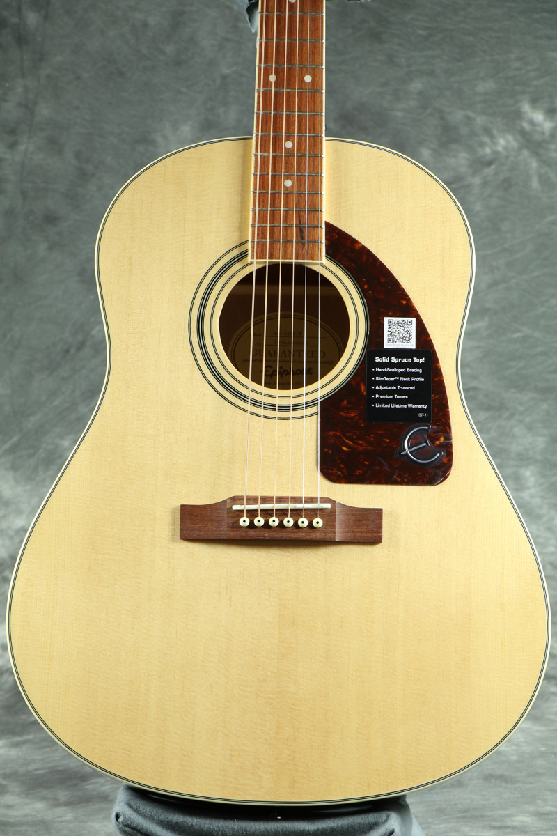 EPIPHONE / AJ-220S NA （Natural） 【単板Top】 エピフォン