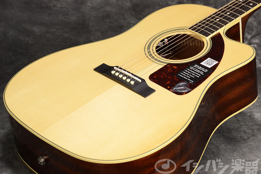 【送料無料】Epiphone AJ-220SCE/N アコギ