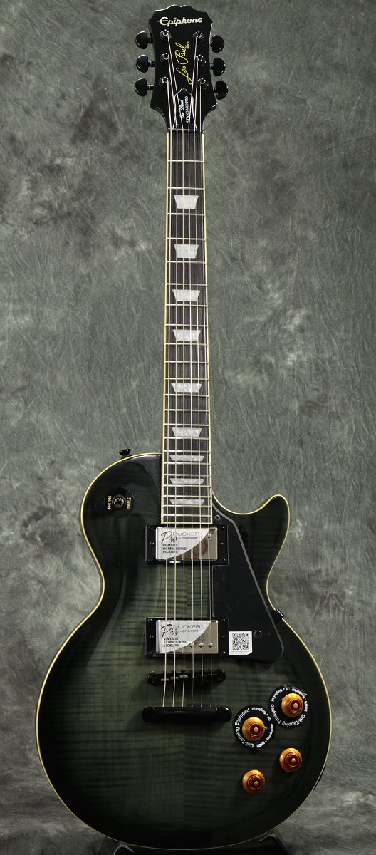 Epiphone / Les Paul Standard Plus Pro Trans Black Black