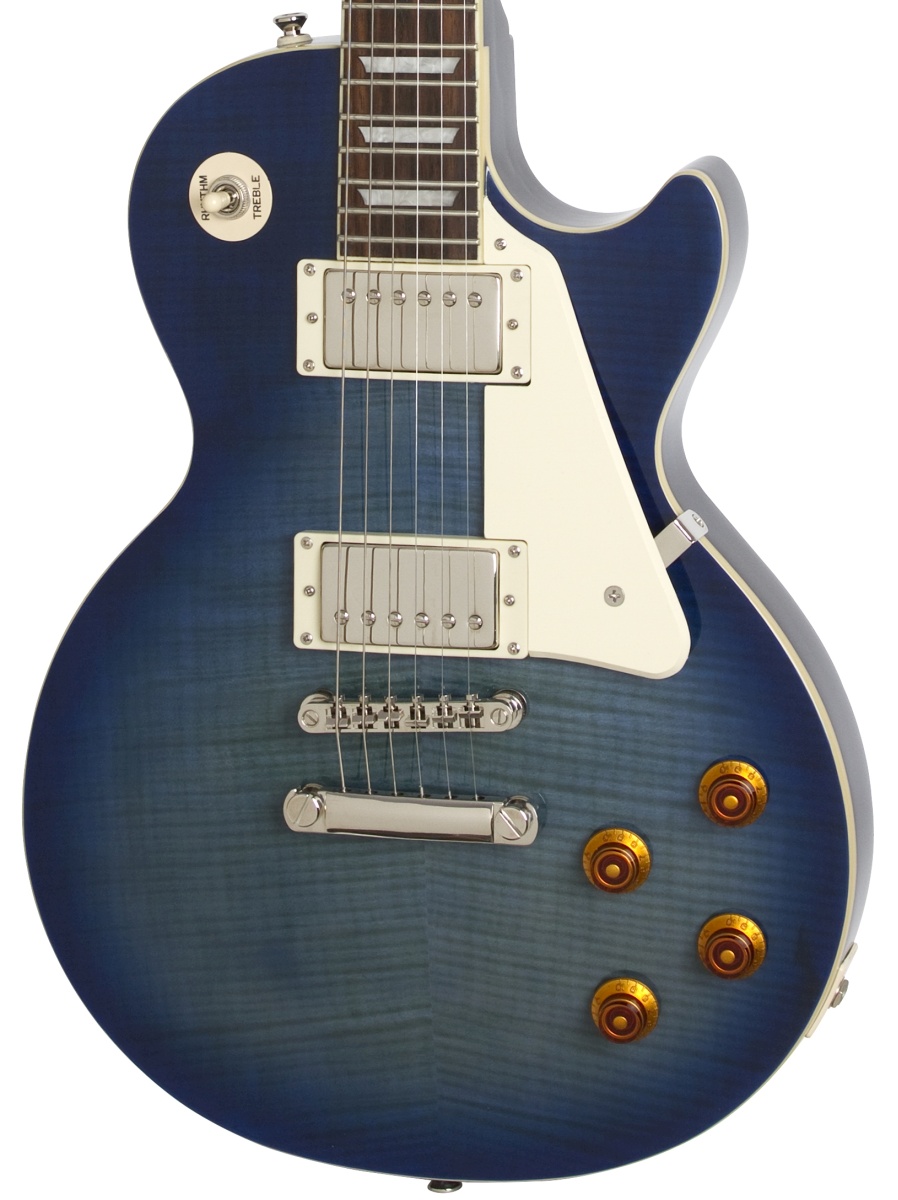 売り切り‼️Epiphone Les Paul Standard 青 ケース付き 売り切り‼️Epiphone Les Paul Standard 青 ケース付き ギター