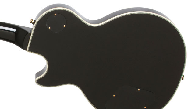 ギター Epiphone LTD LP CUS BLACKBACK PRO Epiphone Les Paul Custom BlackBack Pro, antyczna kość