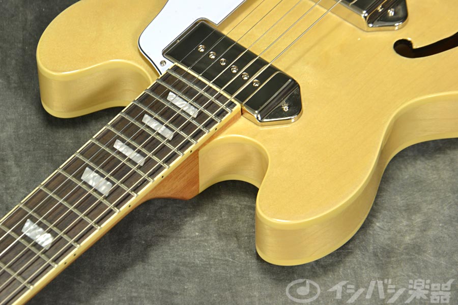 Epiphone エレキギター ナチュラル Epiphone エピフォン / Dot Natural エレキギター【チョイキズ大
