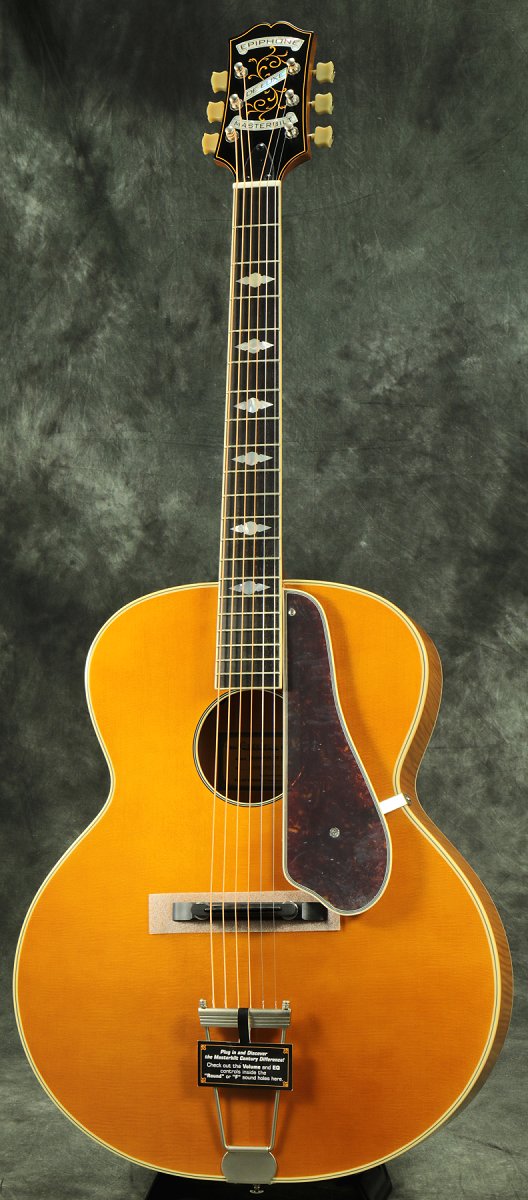 Epiphone / Masterbilt Century De Luxe Vintage Natural アーチ
