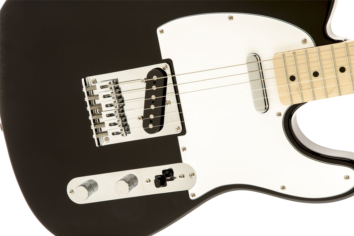 Squier by Fender / Affinity Telecaster Black Maple エレキ