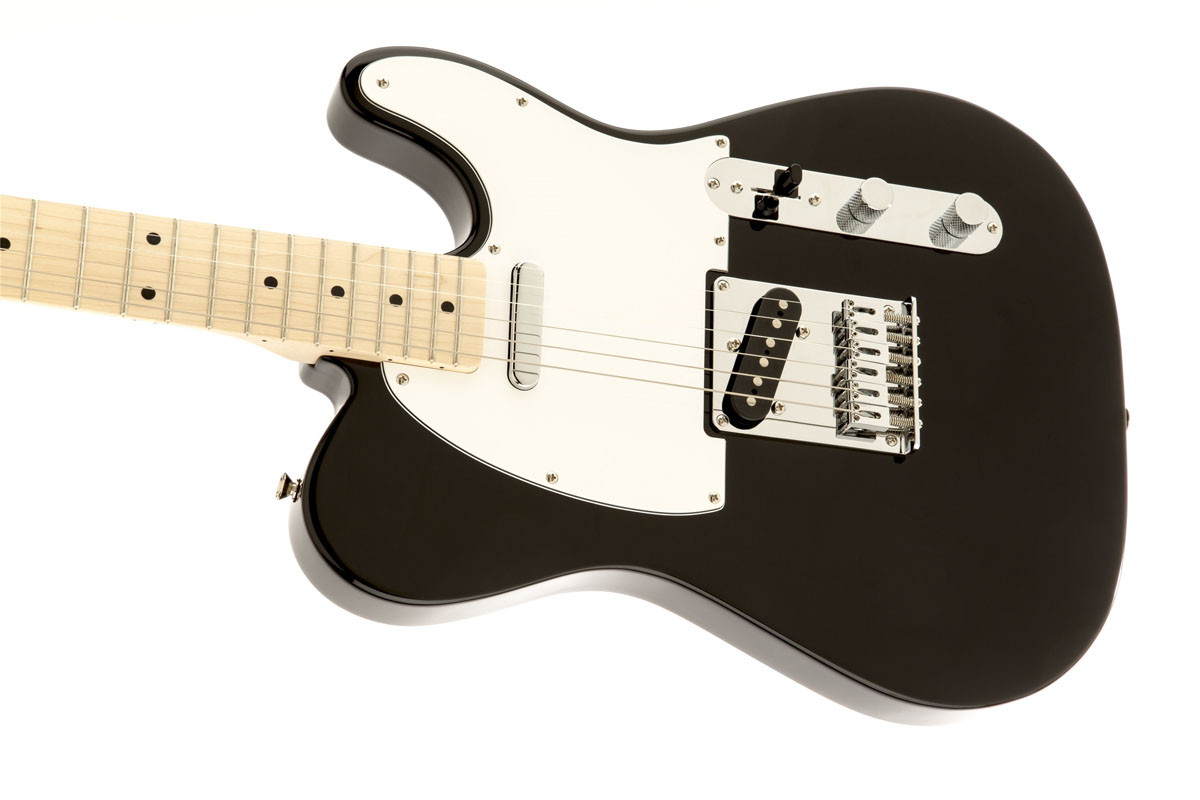 Squier by Fender / Affinity Telecaster Black Maple エレキ