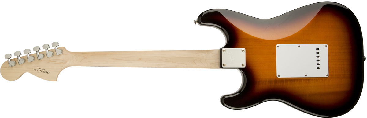 2024公式店舗 by Squier Fender Sunburst Brown Stratocaster Affinity / ギター