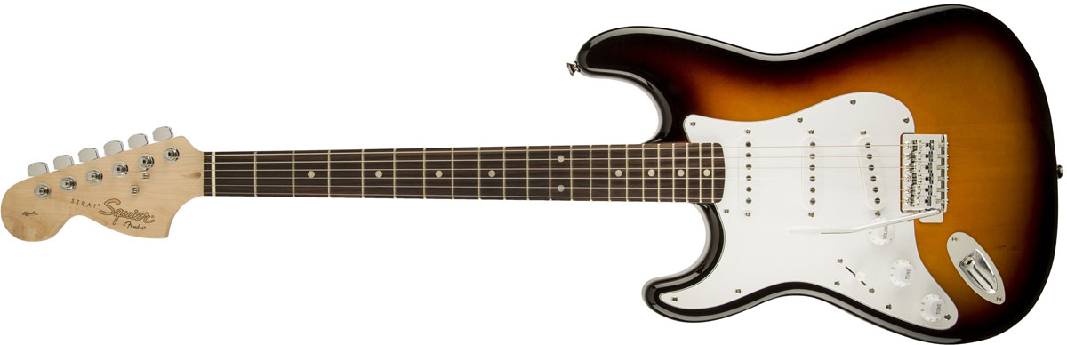 Squier by Fender / Affinity Stratocaster Left-Hand Brown