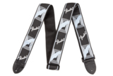 Fender / Monogram Strap Black/Light Grey/Blue ե [ȥå]