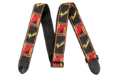 Fender / Monogram Strap Black/Yellow/Red ե [ȥå]