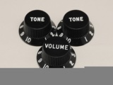 Fender / Vol &Tone Knobs Black 099-1365-000