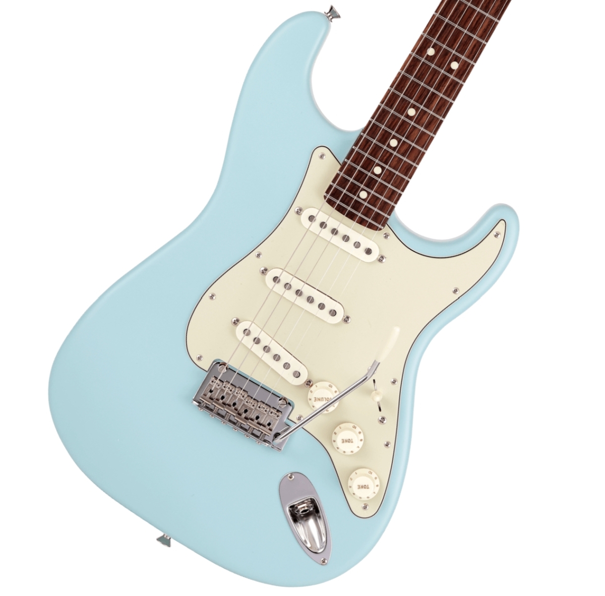 Satin　in　[ショートスケール]　Rosewood　Blue　Collection　Fender　Junior　Stratocaster　Made　イシバシ楽器　Daphne　Japan　Fingerboard　フェンダー