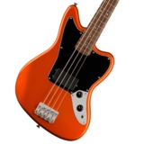 Squier by Fender / FSR Affinity Series Jaguar Bass H Laurel Fingerboard Black Pickguard Matching Headstock Metallic Orange