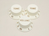 Fender / Vol &Tone Knobs Parchment 005-6254-049