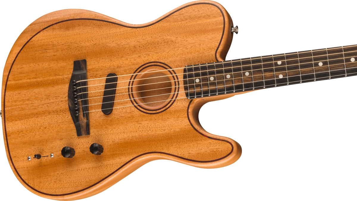 Fender / American Acoustasonic Telecaster All-Mahogany Ebony