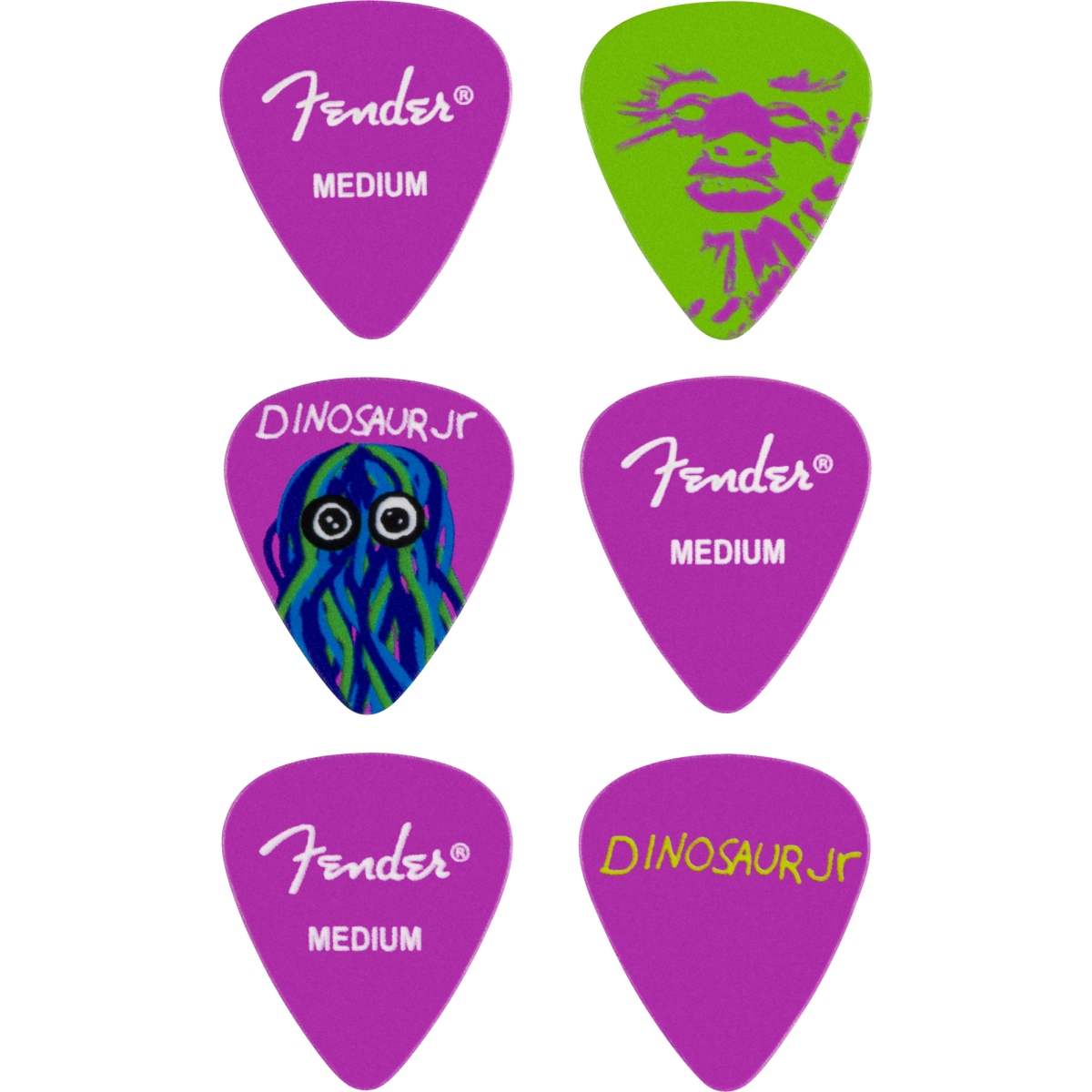 Fender / J Mascis Dinosaur Jr Pick Tin Medium フェンダー