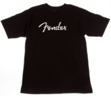 Fender / Spaghetti Logo T-Shirt, Black, XL