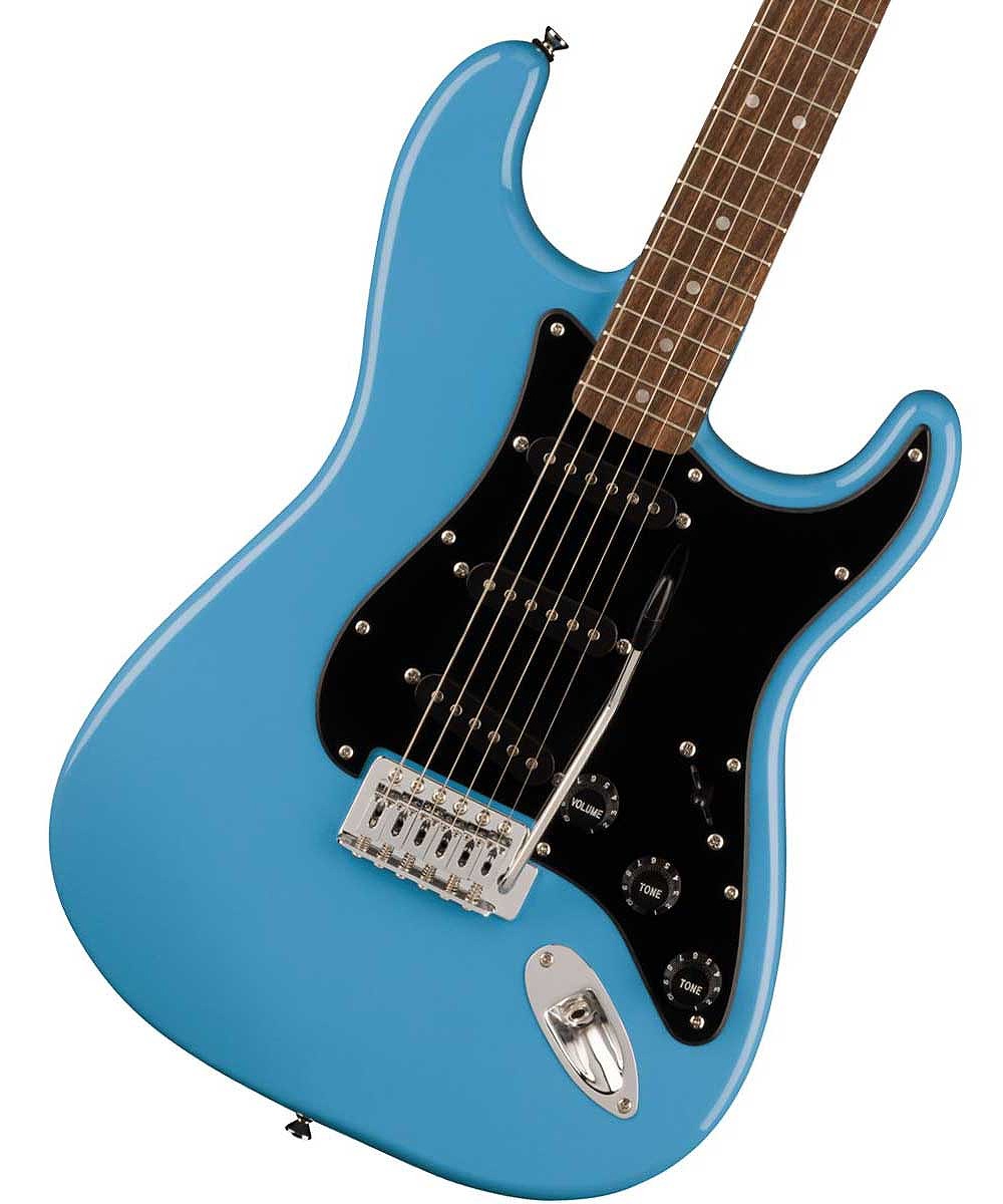 Squier Squier by Fender Sonic Stratocaster Laurel Fingerboard Black  Pickguard California Blue スクワイヤー(YRK)(+4582600680067) 