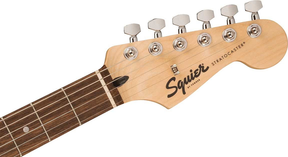 バークレーBARCLAY ストラトタイプギター 初期　ロゴ期 Squier by Fender / Sonic Stratocaster Laurel Fingerboard