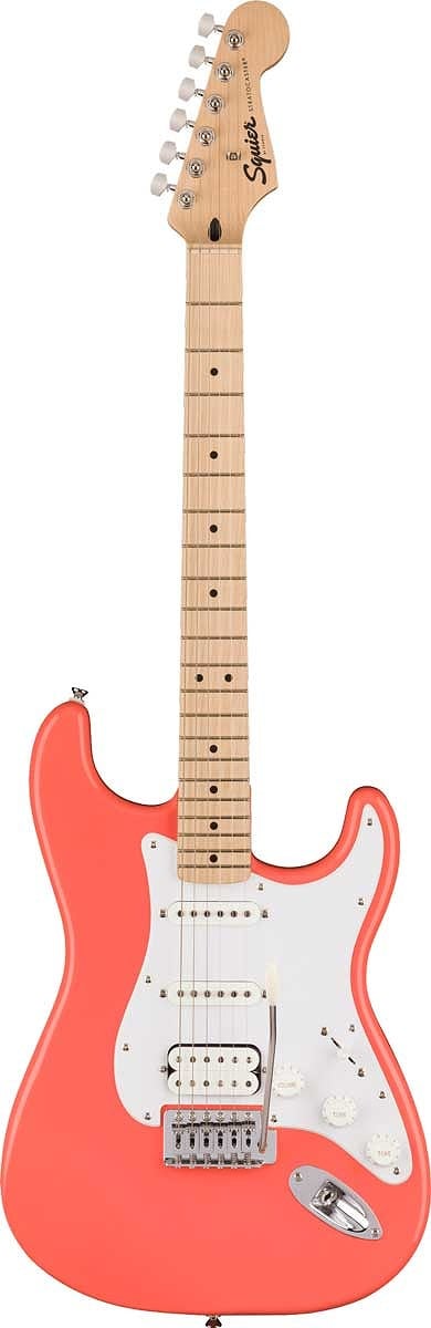 丈*郎様 美品 スクワイヤー エレキギター Squier HSS Squier by Fender SONIC STRATOCASTER HSS Maple Fingerboard