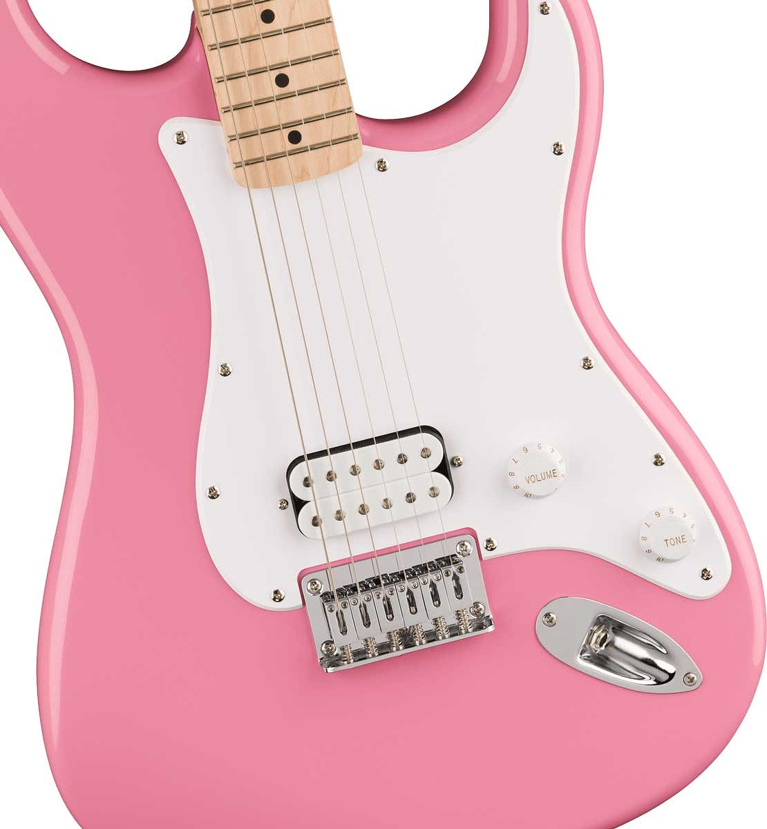 美品!squier by fender ストラトキャスター ピンク スクワイヤー Squier by Fender / Sonic Stratocaster HT H Maple Fingerboard