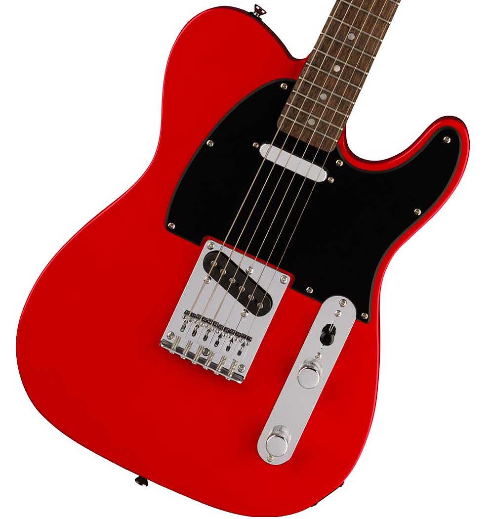 Squier by Fender / Sonic Telecaster Laurel Fingerboard Black Pickguard  Torino Red スクワイヤー