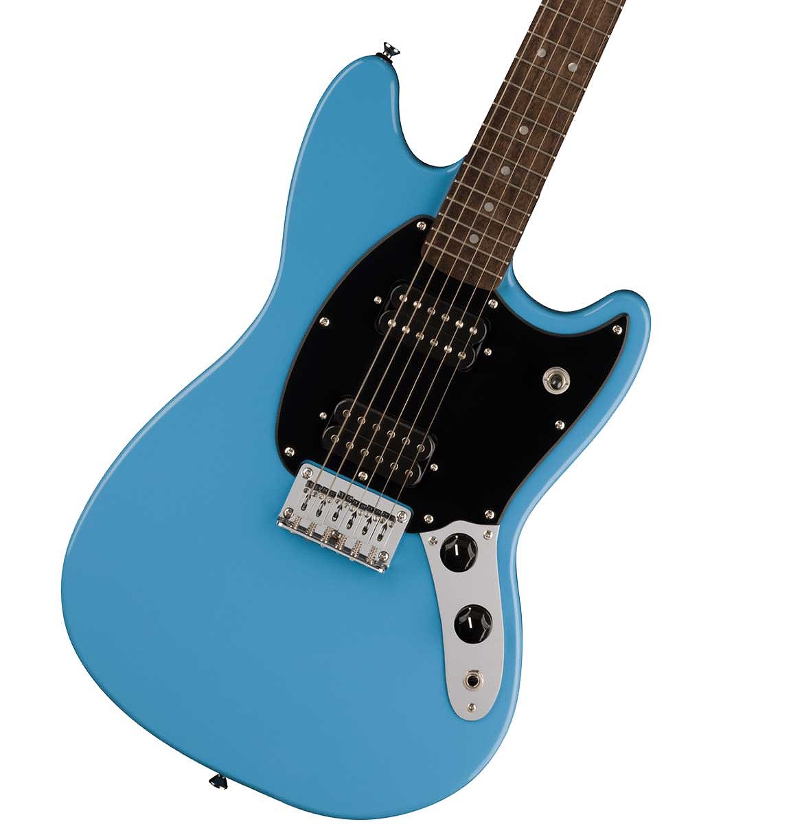 Squier by Fender / Sonic Mustang HH Laurel Fingerboard Black Pickguard  California Blue スクワイヤー