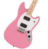 Squier by Fender / Sonic Mustang HH Maple Fingerboard White Pickguard Flash Pink 磻䡼