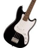 Squier by Fender / Sonic Bronco Bass Laurel Fingerboard White Pickguard Black 磻䡼