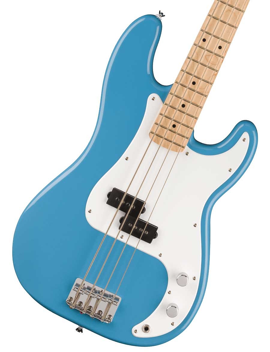 Squier by Fender / Sonic Precision Bass Maple Fingerboard White Pickguard  California Blue スクワイヤー