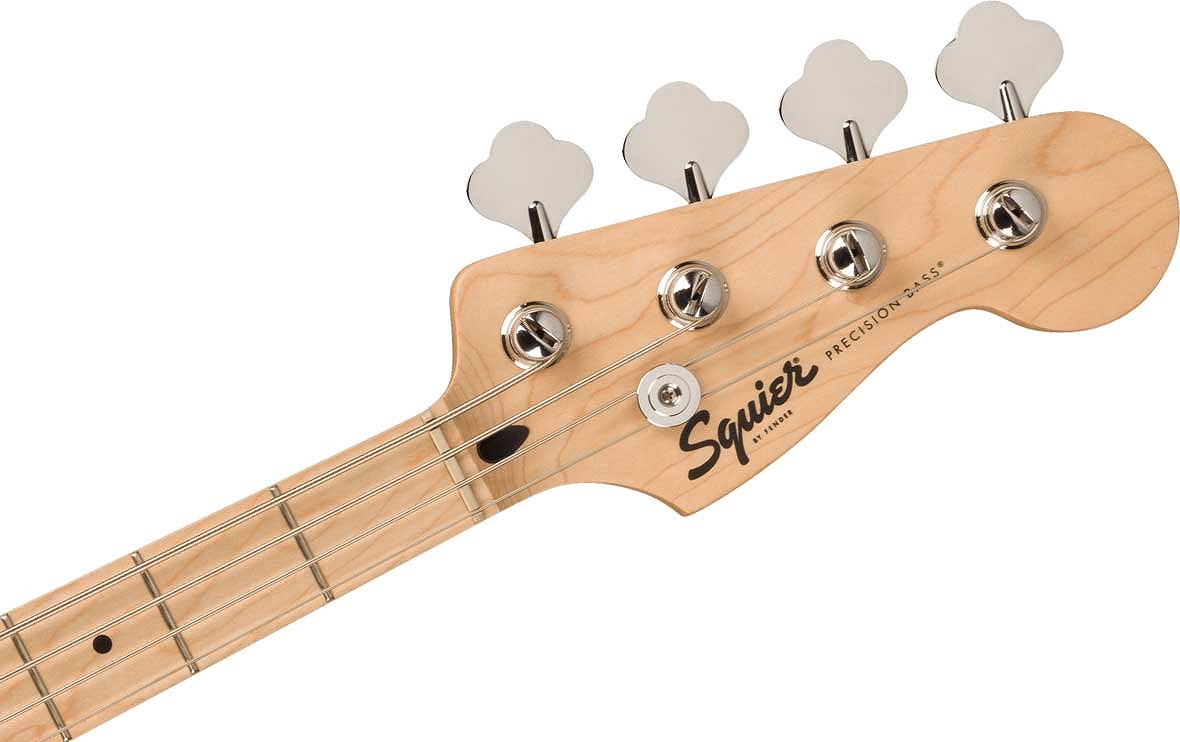 Squier by Fender / Sonic Precision Bass Maple Fingerboard White ...
