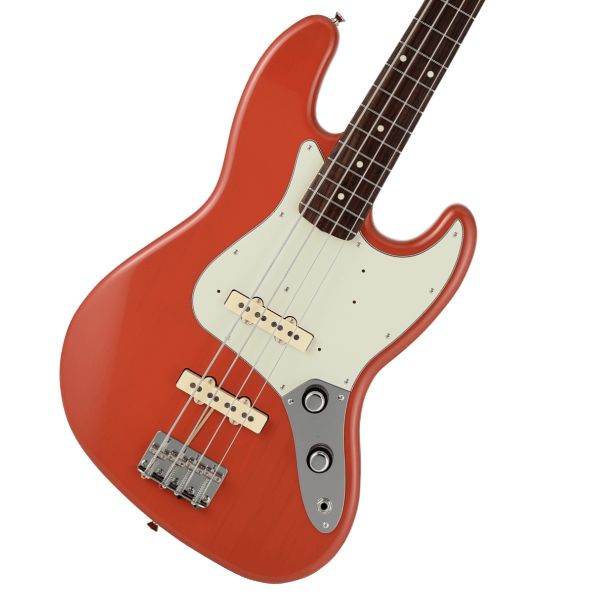 Fender / Tomomi Jazz Bass Rosewood Fingerboard Clear Fiesta