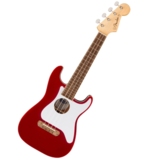 WEBSHOPꥢ󥹥Fender / Fullerton Strat Uke Walnut Fingerboard White Pickguard Candy Apple Red ե 