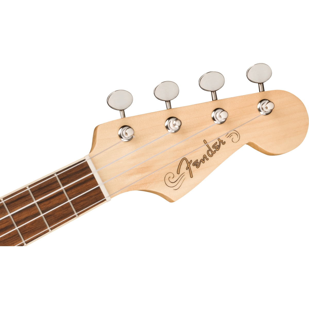 Fender / Fullerton Strat Uke Walnut Fingerboard White