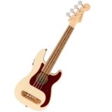 WEBSHOPꥢ󥹥Fender / Fullerton Precision Bass Uke Walnut Fingerboard Tortoiseshell Pickguard Olympic White ե 