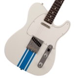 Fender / 2023 Collection MIJ Traditional 60s Telecaster Rosewood Fingerboard Olympic White with Blue Competition Stripe ե