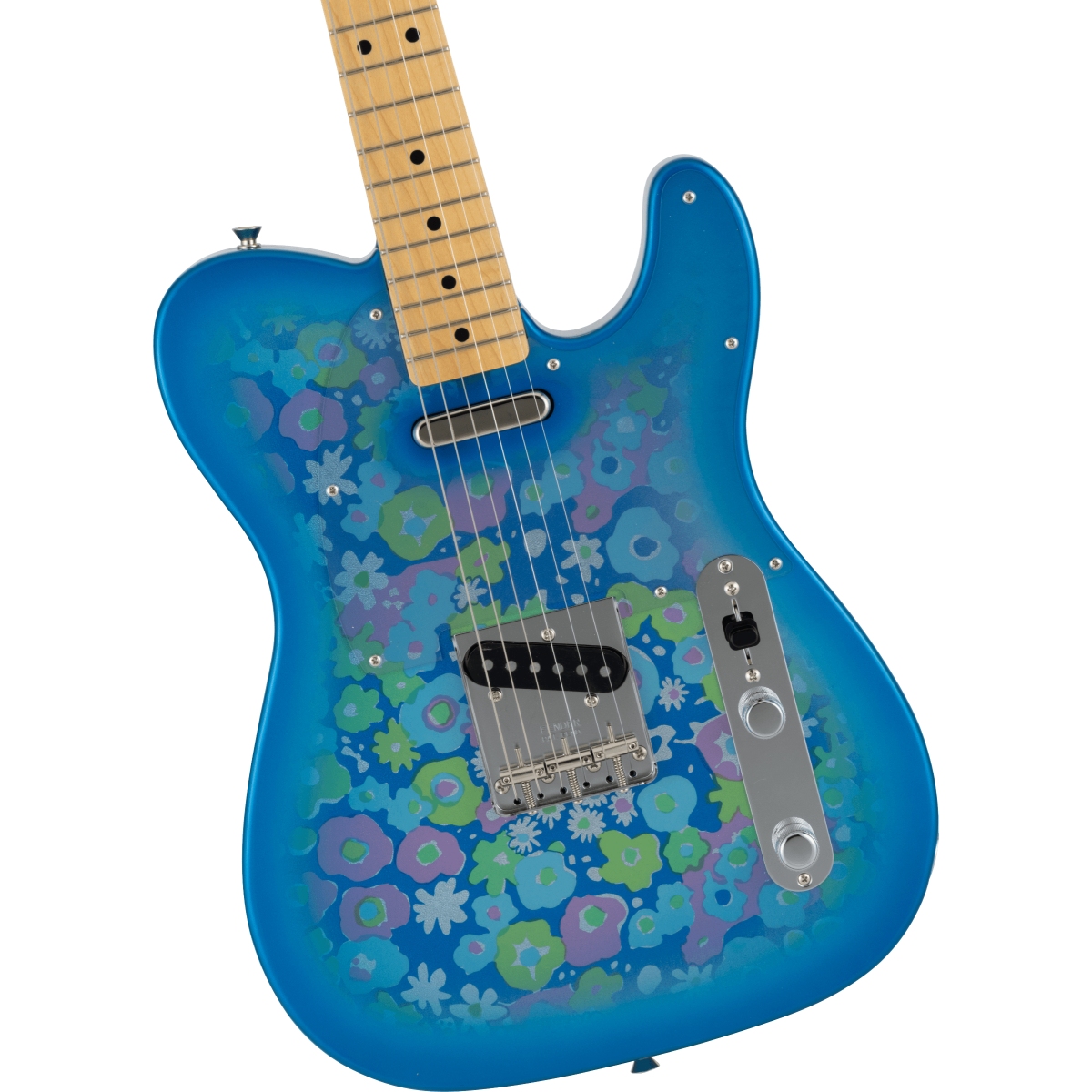 ❤️No,113❤️国産和柄 百花舞鶴 テレキャスター エレキギター Fender - Fender Japan / TL69-SPL JBK 和柄 テレキャスターの