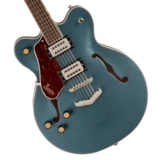 Gretsch / G2622 LH Streamliner Center Block Double-Cut with V-Stoptail Left-Handed BroadTron BT-3S Pickups Gunmetal