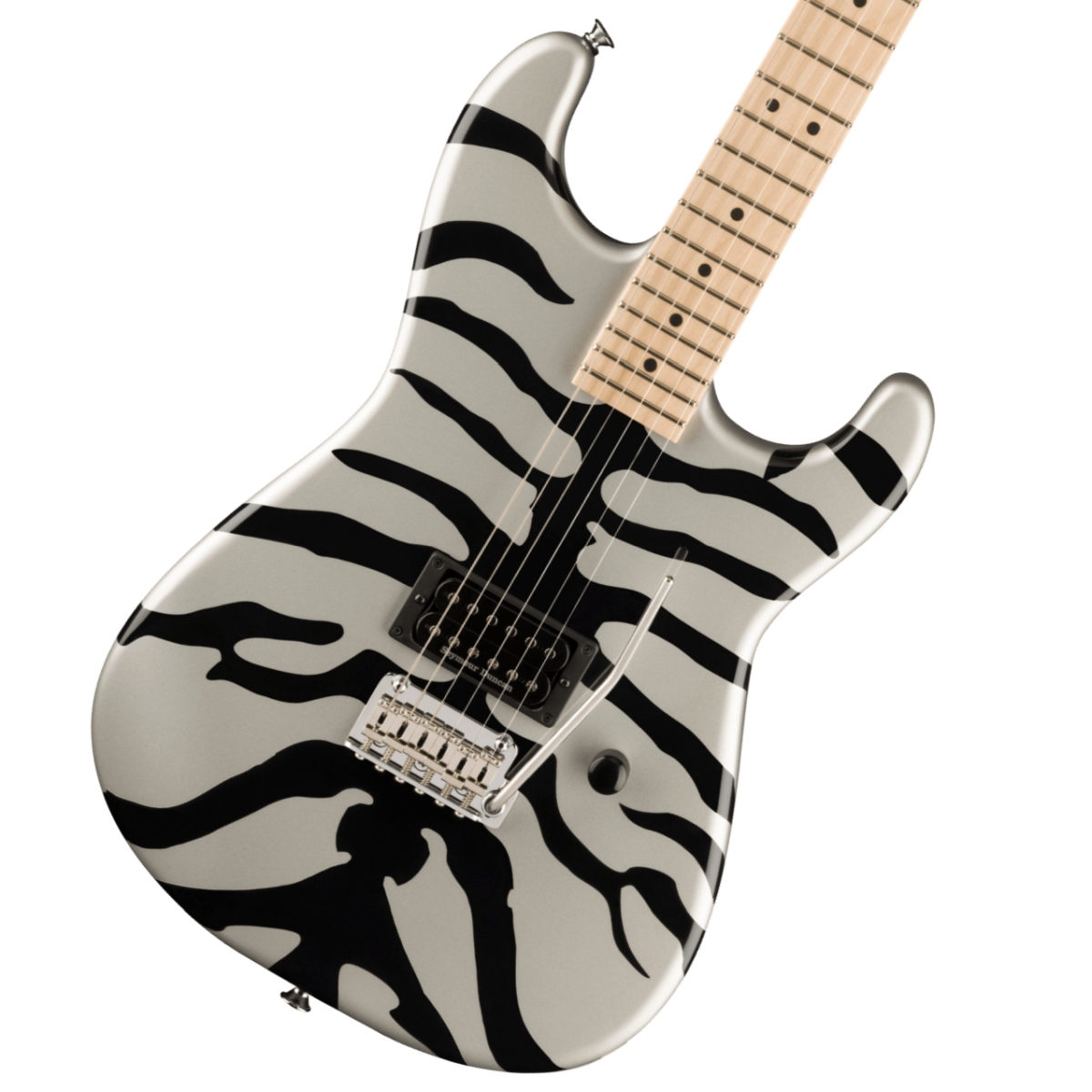 限定生産Charvel  Super Stock SD1 シャーベル Charvel（シャーベル）からワイルドなシルバーベンガル