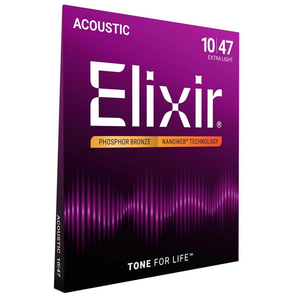 Elixir / 16002 Extra Light Acoustic Phosphor Bronze with