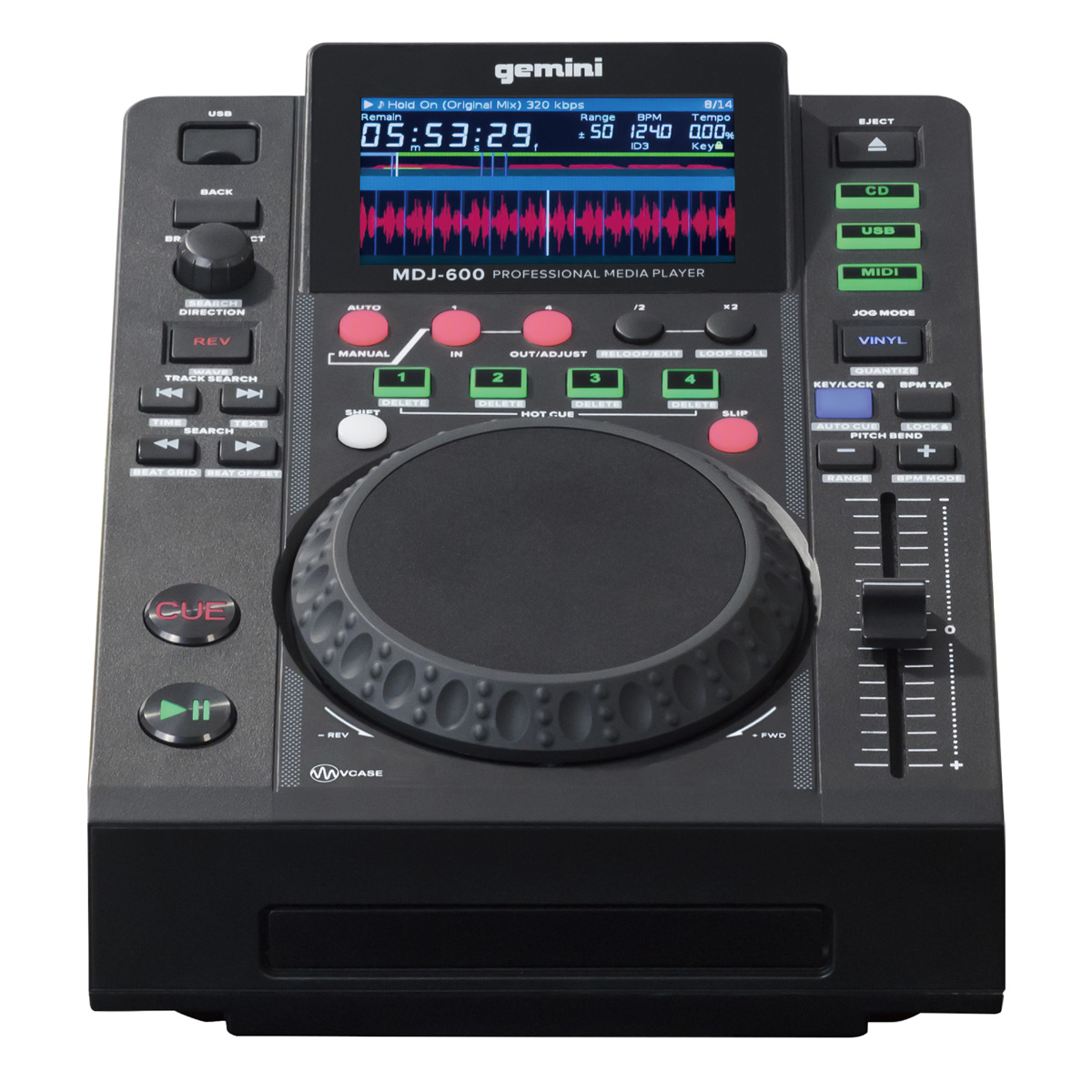 GEMINI / MDJ-600 CD/USBメディアプレーヤー
