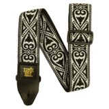 ERNiE BALL / Jacquard Strap 5345 BLACK HEART