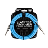 ERNIE BALL / EB6412 FLEX CABLE 10FT BL S/S