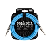 ERNIE BALL / EB6412 FLEX CABLE 10FT BL S/S