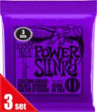 ERNiE BALL / #3220 POWER SLINKY PURPLE 3SET PACK 쥭