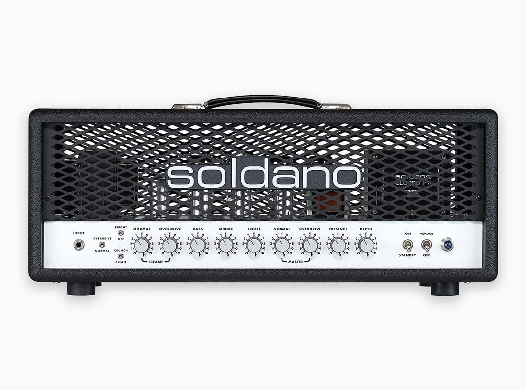 Soldano / SLO-100 Classic Head Black Tolex ギターアンプヘッド 100W  《受注生産・お取り寄せ対応/納期別途ご案内》 | イシバシ楽器