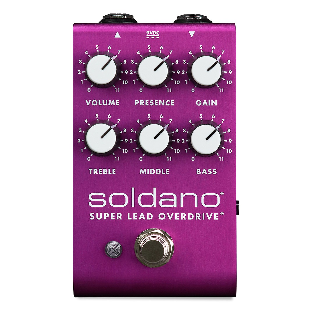 Soldano / SLO Pedal Purple Anodized Super Lead Overdrive Limited Edition  オーバードライブ