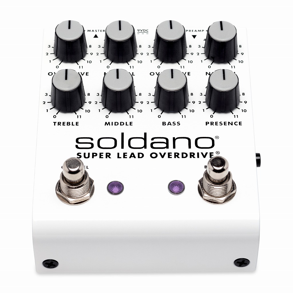 最終値下げ Soldano Super Lead Overdrive ソルダーノ Soldano SLO PEDAL Purple Anodized Super Lead Overdrive