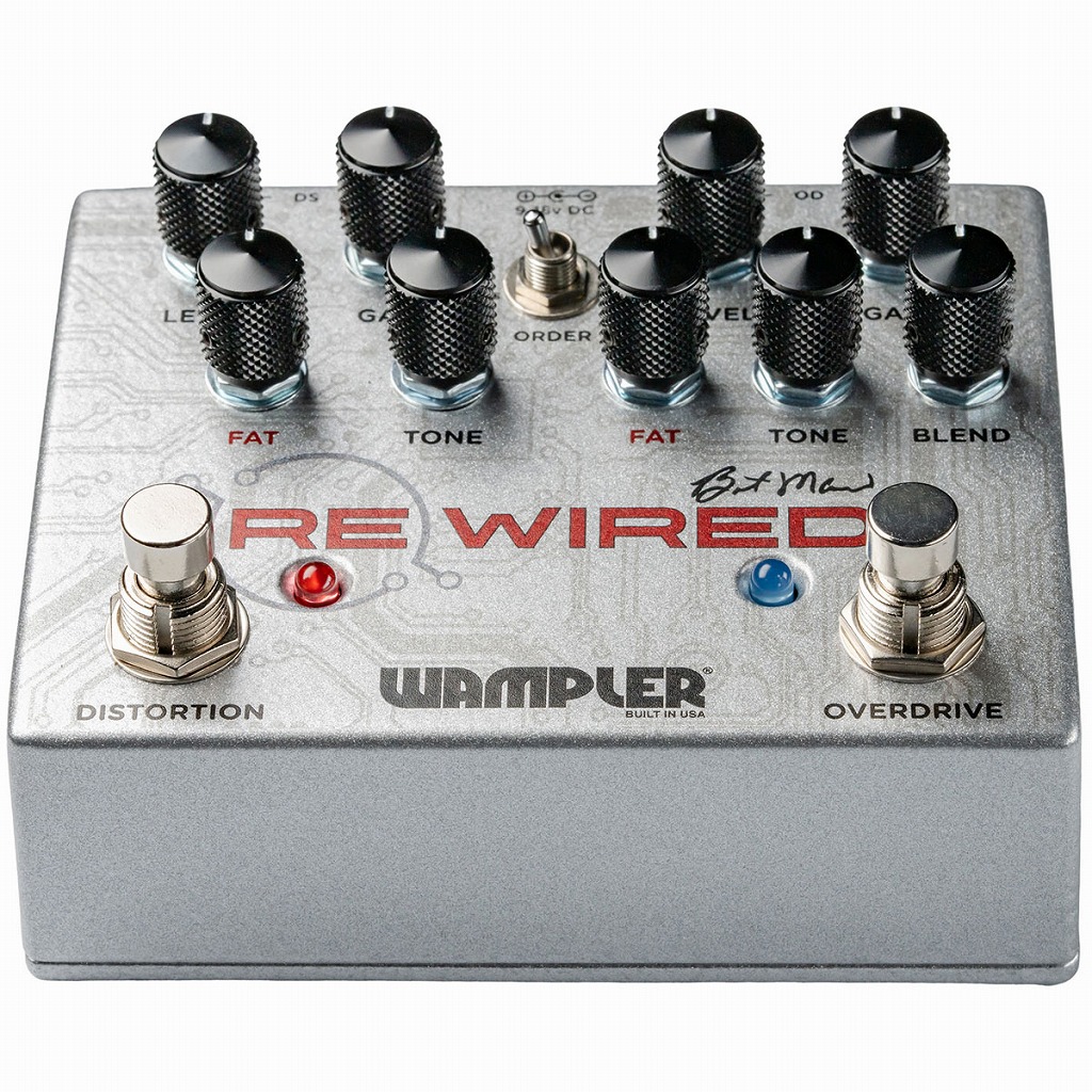 Wampler Pedals / RE WIRED ワンプラーペダル オーバードライブ ディストーション