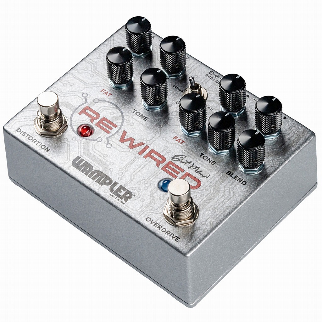 Wampler Pedals / RE WIRED ワンプラーペダル オーバードライブ ディストーション