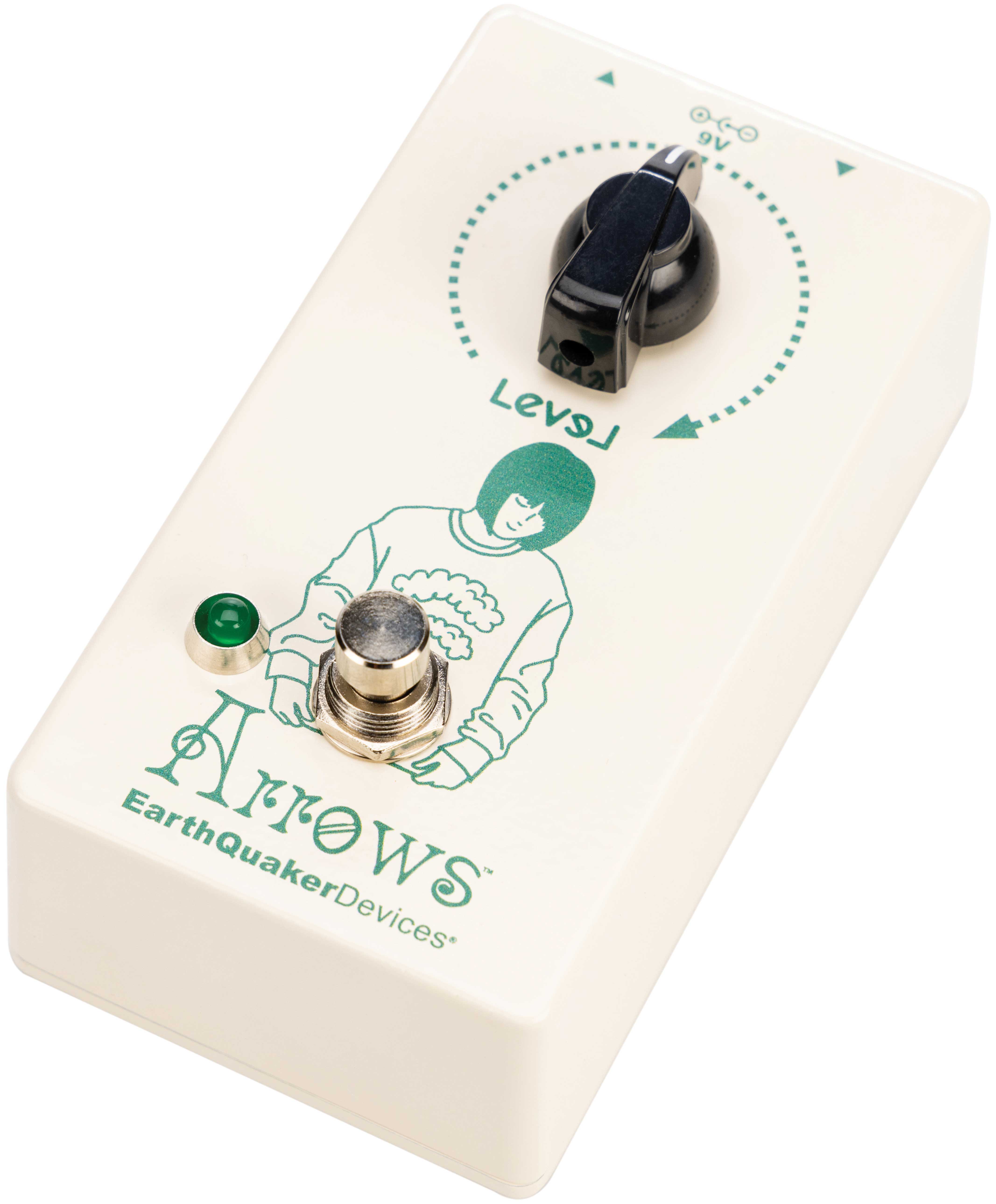 EarthQuaker Devices / Arrows “ひと” Teal Green 田渕ひさ子